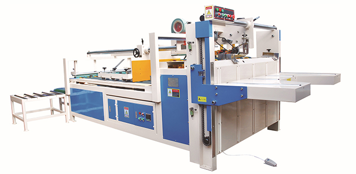 ماكينة شبه أوتوماتيكية لطي ولصق صناديق الكرتون المضلع