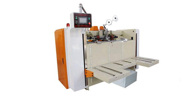 ماكينة تدبيس كرتون نصف آلية برأس واحد