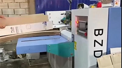 ماكينة تدبيس كرتون نصف آلية برأس واحد